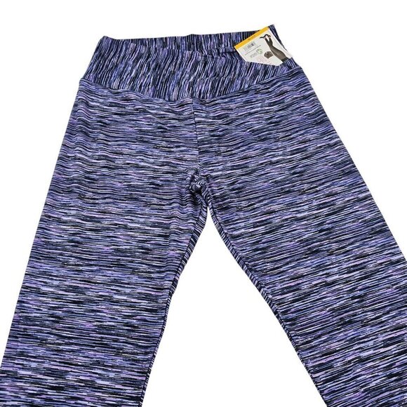 No Boundaries Sueded Crossover Waist Purple NOBO Junior Ankle Leggings - NWT - Picture 9 of 16